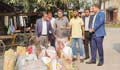 1488 kg sand found in govt wheat consignment; 3 arrested