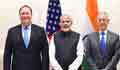 Secretary Pompe meets Indian Prime Minister Modi
