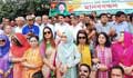 BNP forms human chain seeking Khaleda Zia’s release