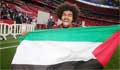 Hamza shows support for Palestine after Leicester's FA Cup win
