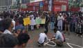 BUP student’s death in road crash sparks protest in city; bus torched