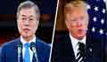 Trump, Moon discuss NKorea’s threat to scrap summit