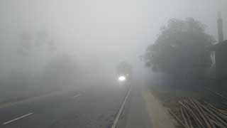 Met office forecasts foggy weather