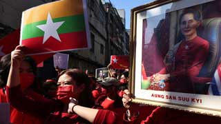 Thousands protest against coup in Myanmar's biggest city