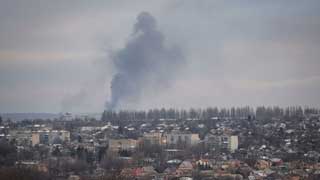 Russian forces strike across Ukraine, hitting power system