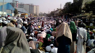 Tabligh Jamaat’s factional clash creates gridlock on Airport road
