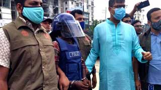 Iqbal brought to Cumilla Police lines from Cox's Bazar