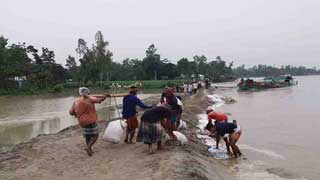 Over 50 Kurigram riverine villages inundated