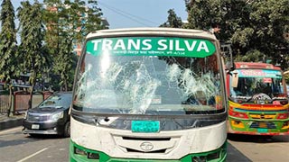 Protests for half bus fare: College students vandalise buses in Dhaka