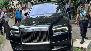Rolls-Royce seized from Baridhara for custom rule violation