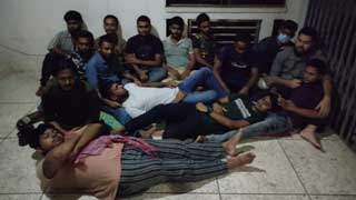 Rabindra Univ students on hunger strike again