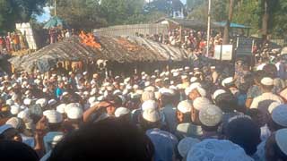 Rohingya leader Mohib Ullah laid to rest in Ukhiya camp
