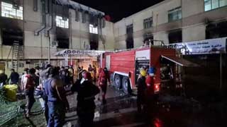 27 killed, over 40 injured in fire at Baghdad hospital for Covid patients