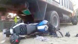 Three killed in Dhaka as truck hits motorcycle