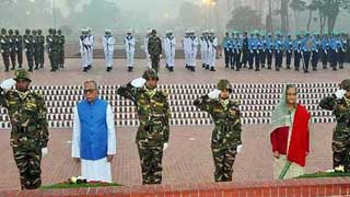 President, PM pay tribute to Liberation War martyrs