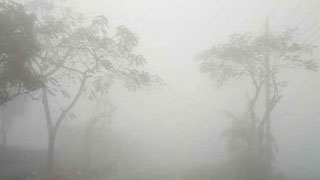 Temperature drops across Bangladesh, dust haze mix with fog