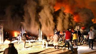 10 dead in fire at Covid hospital in North Macedonia