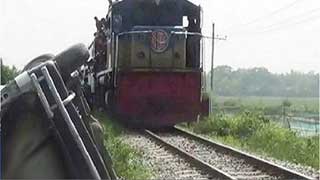 Two people killed as train hits truck while crossing rail track in Feni