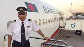 Biman pilot who suffered heart attack mid-air ‘clinically dead’