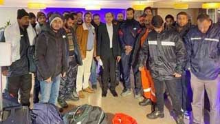 ‘Banglar Samriddhi’ crew arrives in Bangladesh