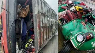 3 killed, 13 injured in Bogra road accident