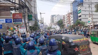 Police, BNP activists clash in Nayapaltan; 50 detained