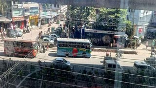 Bus services resume in parts of Chittagong city