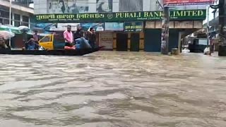 40 lakh people stranded in Sylhet, Sunamganj flood