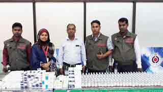 Illegally imported medicine seized at Dhaka airport