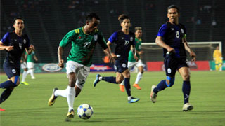 Bangladesh beat Cambodia 1-0