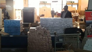 29 held with 7,183 cartons of cigarettes at Ctg airport   