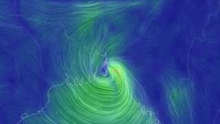 Front part of Cyclone Sitrang starts making impact on Bangladesh