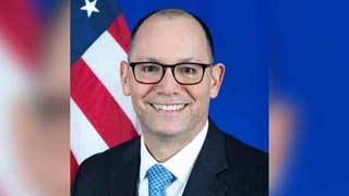 New US ambassador Peter Haas arrives in Dhaka