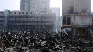 Bangabazar fire doused after more than 75 hours