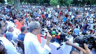 Crisis to be solved in streets: BNP