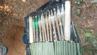 13 rocket launchers recovered in Habiganj forest