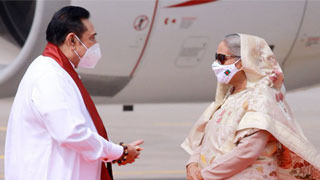 Lankan PM in Dhaka, looks forward to strengthening relations