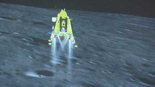 India lands Chandrayaan-3 craft on moon