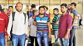 175 Bangladeshi workers sent back to home empty handed