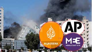 Al Jazeera not to be silenced, AP shocked, horrified after Israeli attack