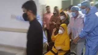 Khaleda Zia at Evercare hospital