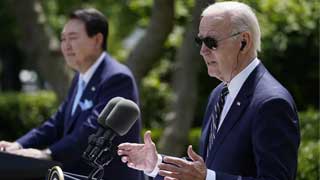 Biden, Yoon warn North Korea of nuclear response to any attack