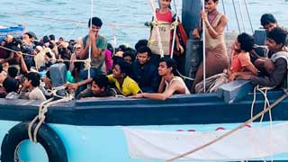 Rohingyas rescued from sea sent to Bhashan Char