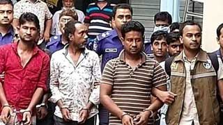 9 arrested for robbery, murder inside bus in Dhaka