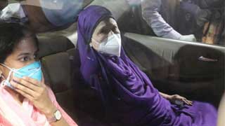 Khaleda Zia at Evercare Hospital