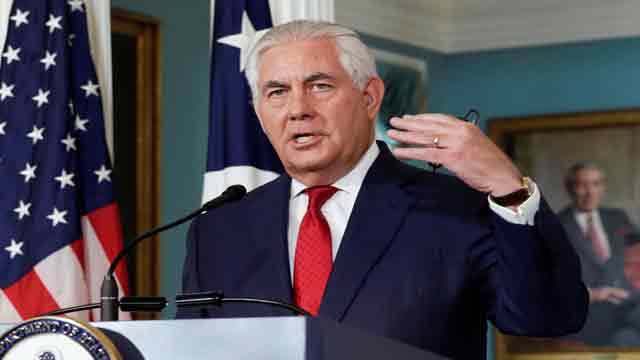 Tillerson spokes with Russian Foreign Minister