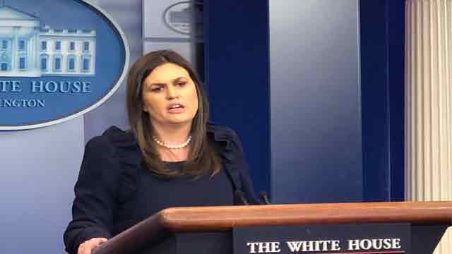 WH Press Secretary on change of format for today’s event