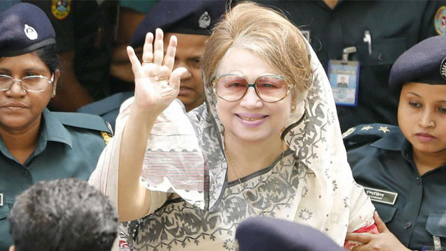 Khaleda Zia taken back to jail after medical tests