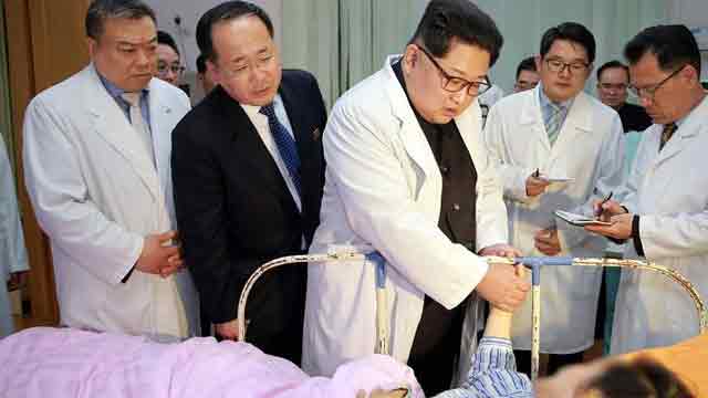 Kim’s ‘bitter sorrow’ as N Korea bus crash kills 32 Chinese