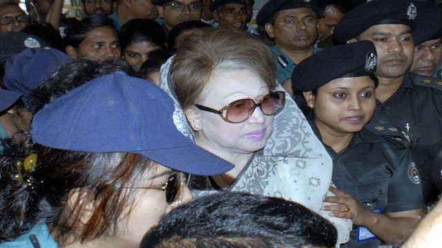 Khaleda Zia gets bail in 2 cases, denied in 1
